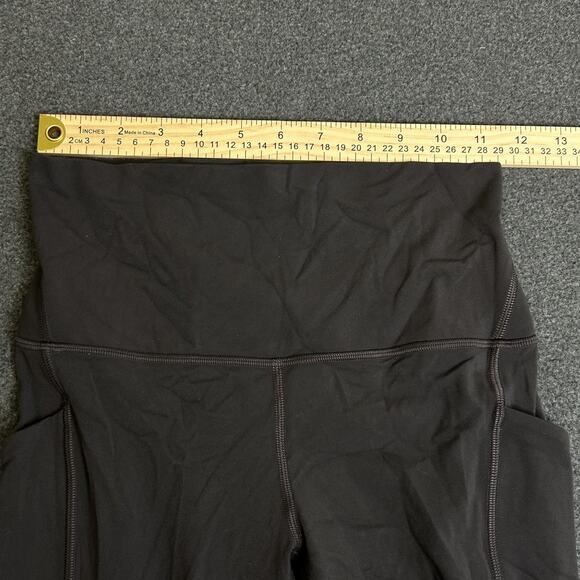 Lululemon Leggings Womens 6 Brown High Rise Pockets Yoga Ankle Pants Athletic - Picture 7 of 12